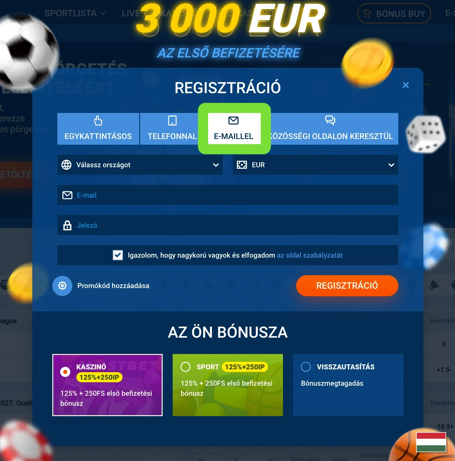 Mostbet e-mailes regisztrációs fül Mostbet e-mailes regisztrációs fül